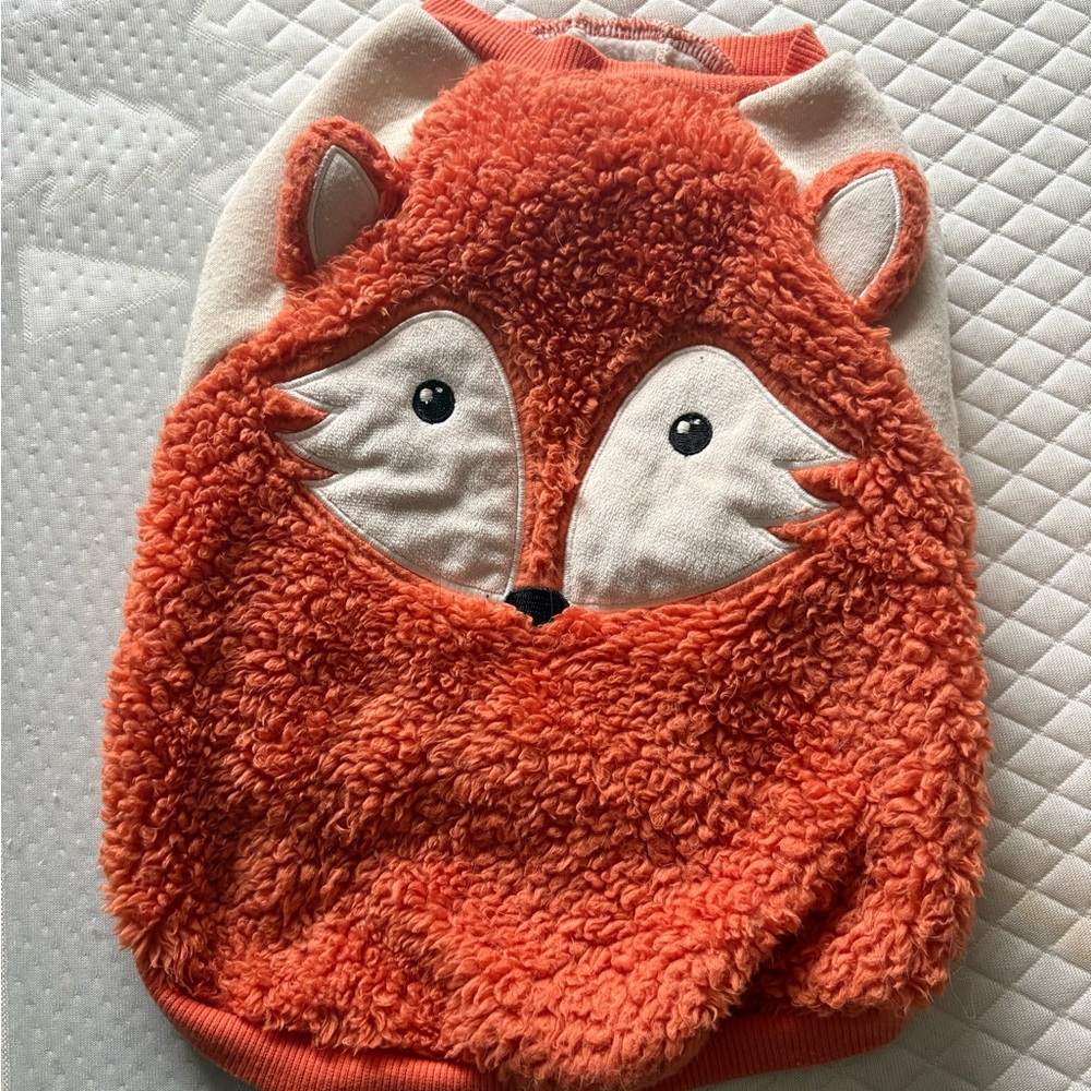 Cute Fox Fleece Sweater for Dog